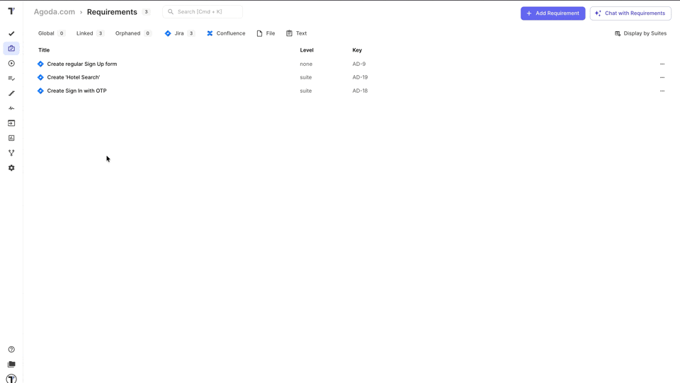 Testomat.io - Clarify Requirement