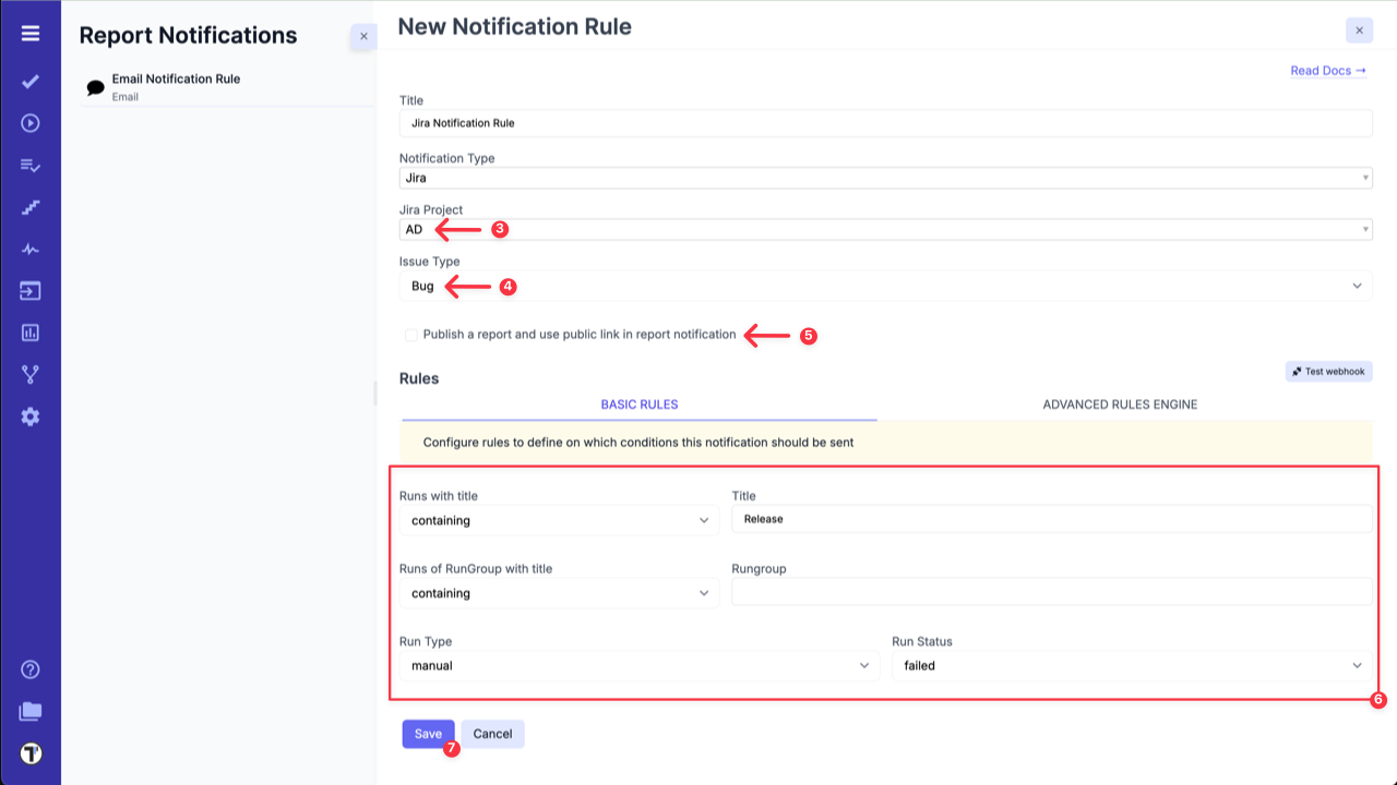 Testomat.io - Basic rule
